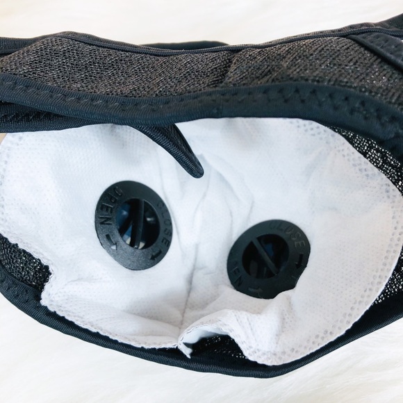 NEW‼️BLACK valve PM2.5 filter head wrap face- mask - Picture 7 of 10